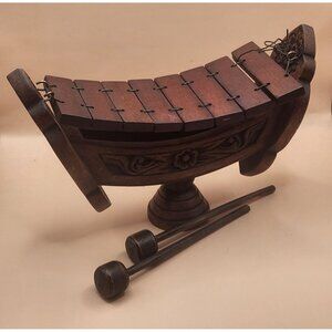 traditional Thai xylophone  referred to as a Ranat Ek